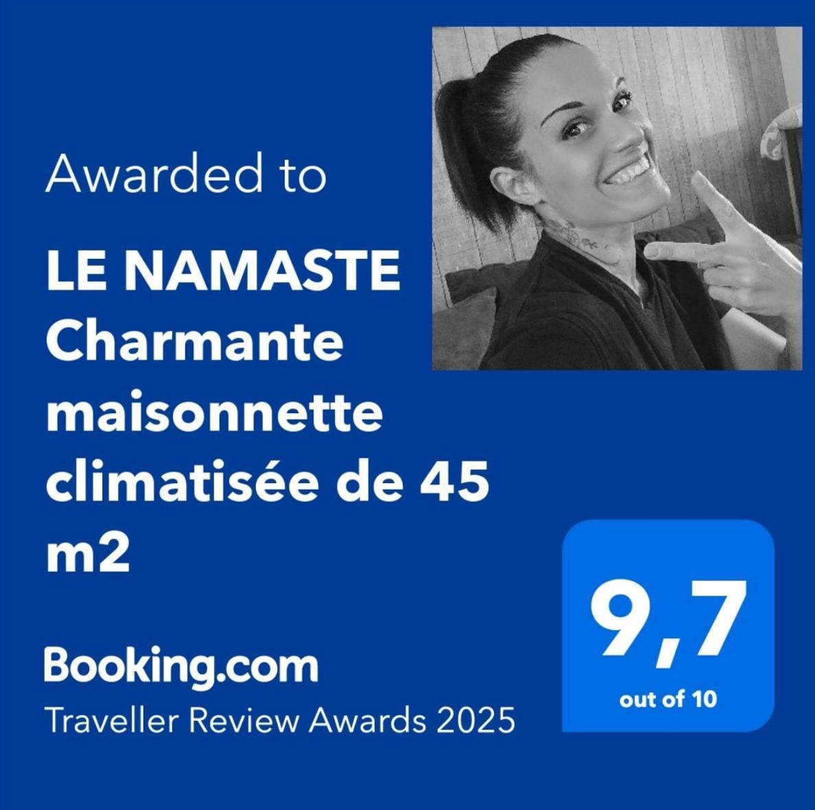 Le Namaste Charmante Maisonnette Climatisee De 45 M2 Brasles Dış mekan fotoğraf